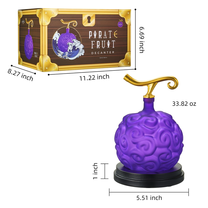 One Piece: 34oz GumGum Fruit Decanter - Image 2