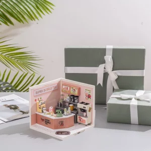 Miniature House Kit: Double Joy Bubble Tea