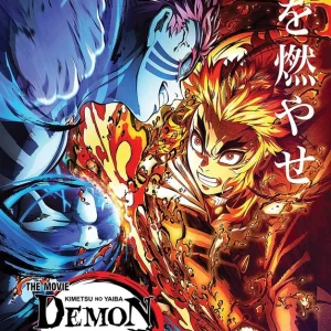Alternative view of Demon Slayer: Rengoku vs Akaza Poster