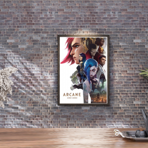 Arcane League of Legends Poster